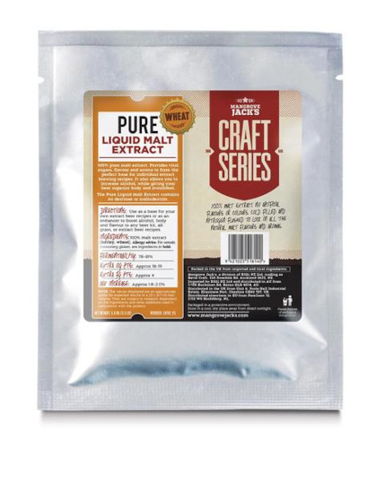 Mangrove Jacks Pure Malt Extract Wheat 1.5 kg - Click Image to Close