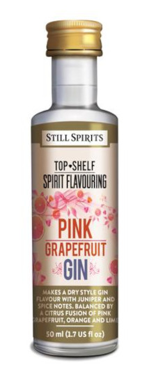 Still Spirits Top Shelf Pink Grapefruit Gin - Click Image to Close