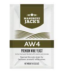 Mangrove Jacks Wine Yeast - AW4 8g (All Whites and Rose) - Click Image to Close
