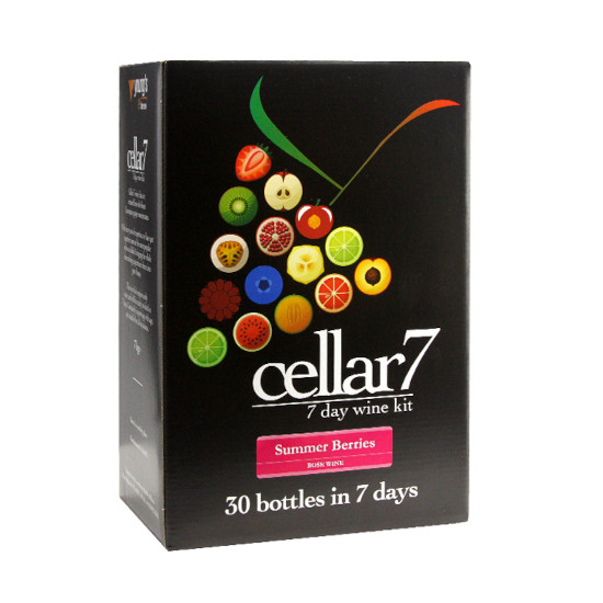 Cellar 7 Fruit Raspberry & Cassis (7 days, 30 bottles) - Click Image to Close