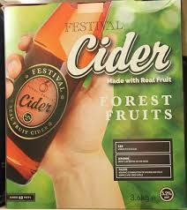 Festival - Forest Fruits Cider 3.6Kg (40 Pints) - Click Image to Close