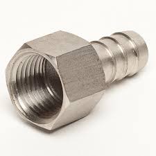 SS 1/2 Inch Barb x 1/2 Inch Female NPT - Click Image to Close