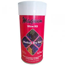 Magnum Medium Dry Red (30 bottles) - Click Image to Close