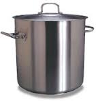 50L Stainless Steel Stock Pot - Click Image to Close