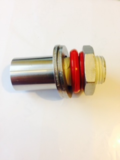 Stainless Steel Kettle Weldless Bulkhead -1/2" NPT - Click Image to Close