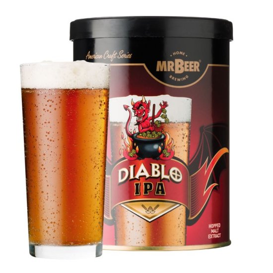 Mr Beer Diablo IPA 8.5 Litre BB 09/22 Mr Beer Diablo IPA 8.5 Litre BB 09/22