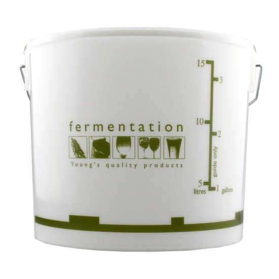 15 Litre Fermentation Vessel and lid - Click Image to Close
