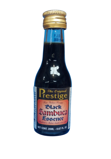 Prestige Black Sambuca - Click Image to Close