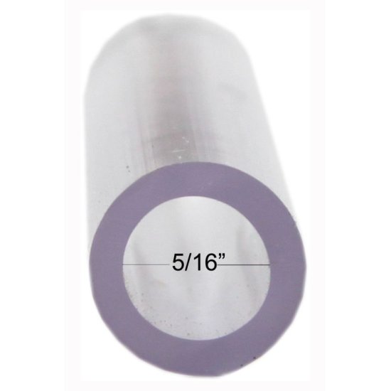 Polythene Tubing Clear 5/16" I. D. (8 x 11mm) per meter - Click Image to Close