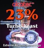 Alcotec 23% Turbo Yeast - Extreme Alcohol Best before 10/23