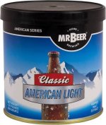 Mr Beer American Light Lager 2 Gallon BB 08/15 Mr Beer American Light Lager 2 Gallon BB 08/15