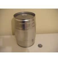 Mini Keg Grey and Bung (5 Litre)
