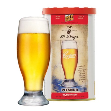 Coopers 86 Days Pilsner 1.7kg