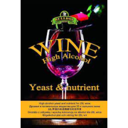 Bulldog Wine Yeast with Nutrient For 25 Litres