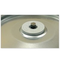 Rubber plug with pressure relief for minikeg 5 l