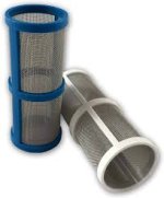 Replacement Screens for Bouncer Classic Inline Filter Blue White