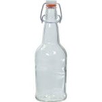 Clear Swing Top Bottles Glass 500ml (12 Pack) Includes Swing Top