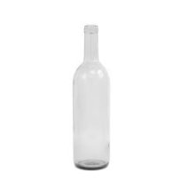 Wine bottles clear glass 75cl (Individual)