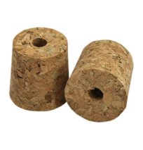 Cork Bung 43/48mm, With Hole (Fits Better Bottle, PET Carboy)