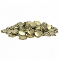 Crown Caps Gold (100's) 29 mm Larger Cap