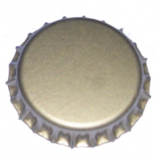 29mm Crown Caps Gold - (200 Pack)