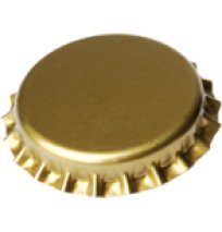 Crown Caps Gold (100's)