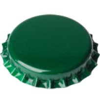 Crown Caps Green (100's)