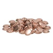 Crown Caps Metallic Pink (100's) 26mm