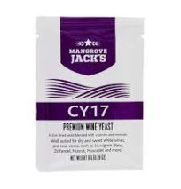 Mangrove Jacks Wine Yeast - CY17 8g (Sweet Whites/ Country Wines)