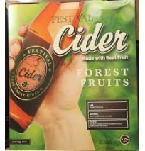 Festival - Forest Fruits Cider 3.6Kg (40 Pints)