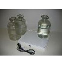 Four Demijohn Heater Tray