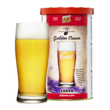 Coopers Golden Crown Lager 1.7Kg