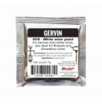 Gervin Wine Yeast GV9 – Black label – White wine yeast