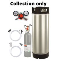 A Corny Keg Starter kit Includes Co2 Cylinder