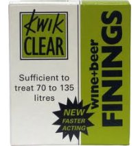 Kwik Clear Wine and Beer finings (Treats 135lt)