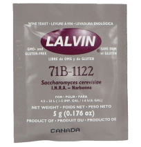 Lalvin Nouveau 71B-1122 5g (Rose and Whites) Best Before 06/24