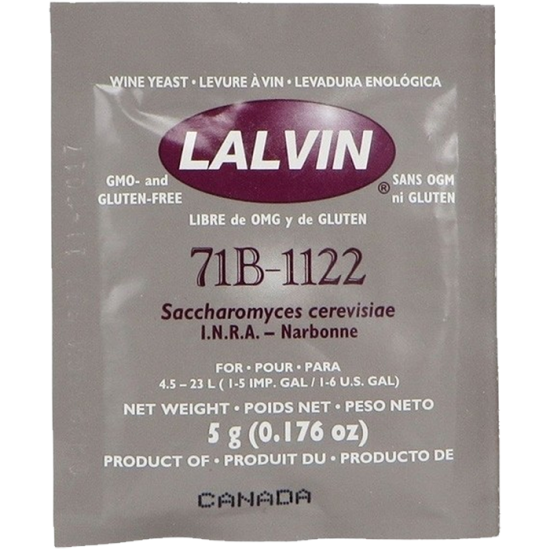 Lalvin Nouveau 71B-1122 5g (Rose and Whites)