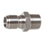 Quick Disconnect Male to 3/4" NPT Male (Stainless Steel)