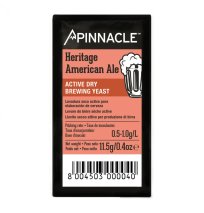 Pinnacle Active Dry Brewing Yeast Heritage American Ale 11.5 g