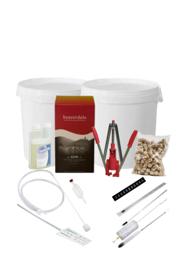 Wine Starter Kit White (30 bottles) Includes Wine Kit