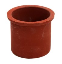 Carboy Rubber Cap 40mm with 9mm hole