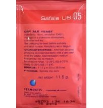 Fermentis Safale US-05 Dried Ale Yeast (11.5g)