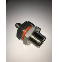 Single Body Weldless Bulkhead x 1/2 inch Barb