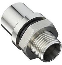 Single Body Weldless Bulkhead x 1/2 inch Female NPT