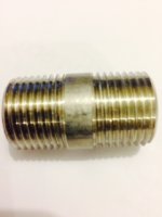 Stainless Steel Nipple 1/2" NPT x 1.5" Length