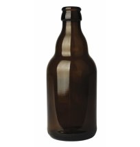 Beer Bottle STEINIE 330ml Brown Glass 26mm