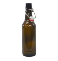 Amber Swing Top Bottles Brown Glass 750ml (12 Pack) Includes Swing Top