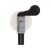 Tap PVC with back nut including 2 seals white/black