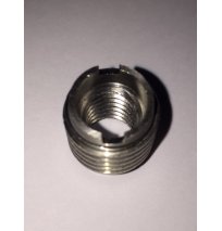 Stainless Steel Dual Threaded Fitting for Wooden Tap Handles