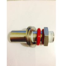 SS XL Cooler Weldless Bulkhead -1/2" NPT